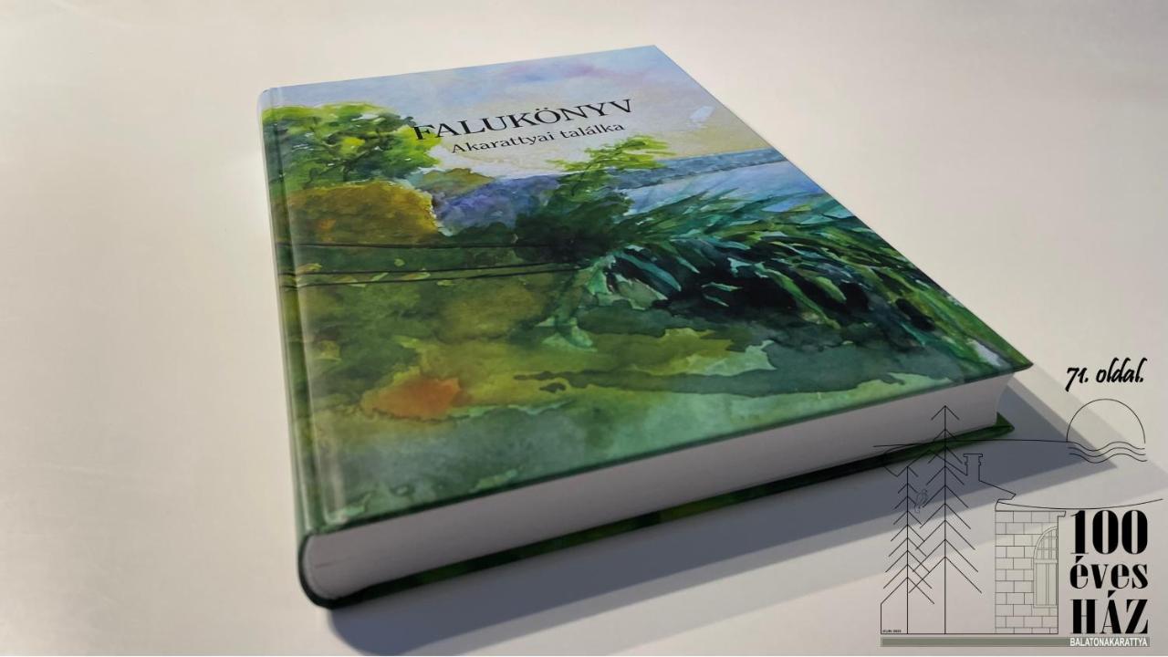 Vila 100 Eves Haz Balatonakarattya Exteriér fotografie